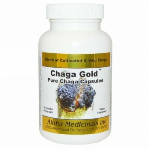 Aloha Medicinals, Chaga Gold™（チャーガ ゴールド）、90 カプセル (Discontinued Item)