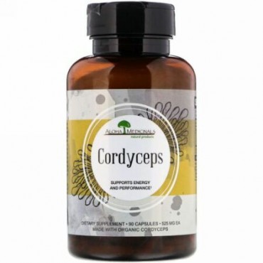 Aloha Medicinals, ノムシタケ、525 mg、90カプセル (Discontinued Item)