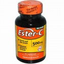 American Health, エステル-C、500 mg、60カプセル
