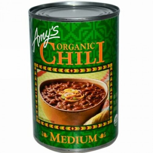 Amy's, オーガニック・チリ, ミディアム, 14.7 オンス (416 g) (Discontinued Item)