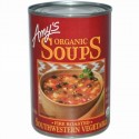 Amy's, オーガニックスープ, ファイヤーロースト, サザンウエスタン・ベジタブル, 14.3 オンス (405 g) (Discontinued Item)