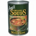 Amy's, オーガニック スープ、 ローファット ミネストローネ、 14.1 oz (400 g) (Discontinued Item)