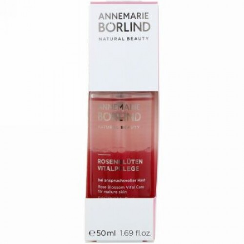 AnneMarie Borlind, ナチュラルビューティー、ローズブロッサムバイタルケア、50ml（1.69液量オンス）