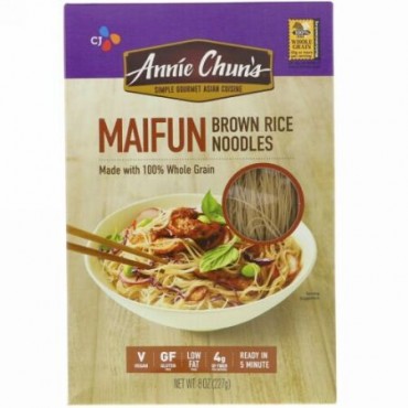 Annie Chun's, マイフン, 玄米ヌードル, 8 オンス (227 g) (Discontinued Item)