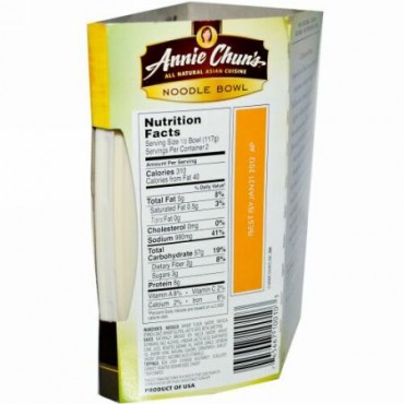 Annie Chun's, Noodle Bowl, Garlic Scallion, Mild, 8.3 oz (234 g) (Discontinued Item)