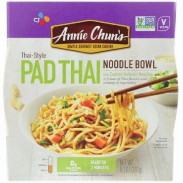 Annie Chun's, Noodle Bowl, Thai-Style Pad Thai, Medium, 8.1 oz (231 g) (Discontinued Item)