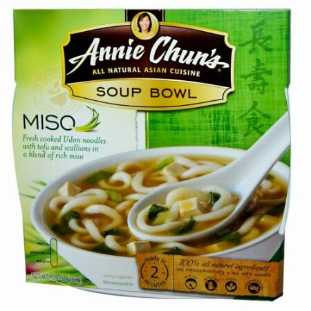 Annie Chun's, スープボウル、 味噌、 マイルド、 5.9 oz (169 g) (Discontinued Item)