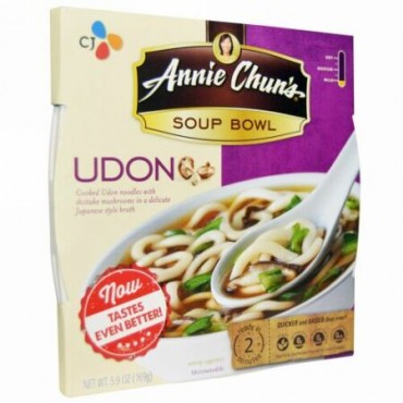 Annie Chun's, スープボウル、 うどん、 マイルド、 5.9 oz (169 g) (Discontinued Item)