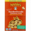 Annie's Homegrown, グルテンフリー バニークッキー、スニッカードゥードゥル、シナモンシュガー、6.75 オンス (191 g)