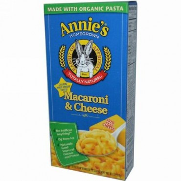 Annie's Homegrown, マカロニ＆チーズ, 6オンス (170 g)
