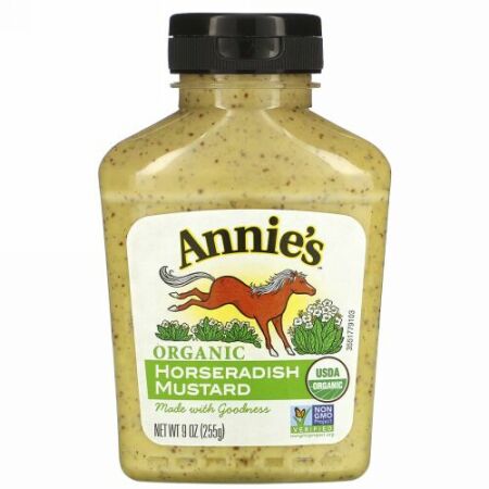 Annie's Naturals, オーガニック、 ハニー マスタード、 9 oz (255 g) (Discontinued Item)