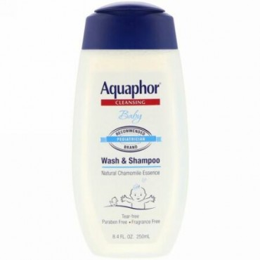 Aquaphor, ベビー、シャンプ&ウォッシュ、無香、8.4 fl oz (250 ml) (Discontinued Item)