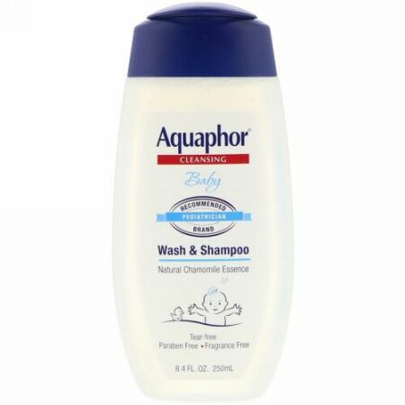Aquaphor, ベビー、シャンプ&ウォッシュ、無香、8.4 fl oz (250 ml) (Discontinued Item)