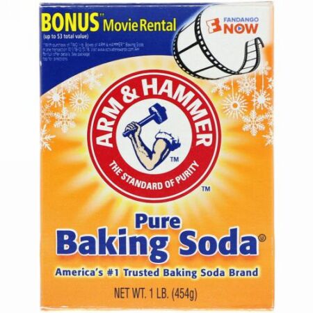 Arm & Hammer, ピュアベーキングソーダ（重曹）、454 g（1 lb） (Discontinued Item)