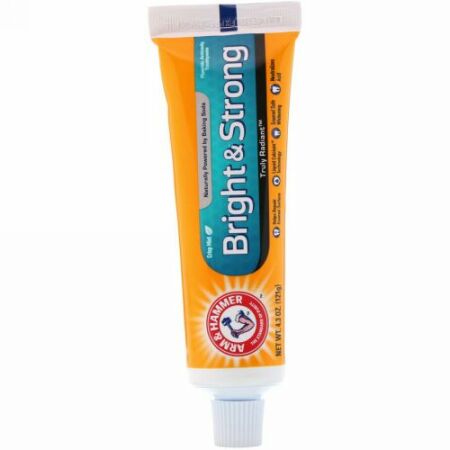 Arm & Hammer, Truly Radiant, Bright & Strong Toothpaste, Crisp Mint, 4.3 oz (121 g)