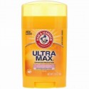 Arm & Hammer, ウルトラマックス、固形制汗デオドラント、女性用、パウダーフレッシュ、1.0オンス (28 g)