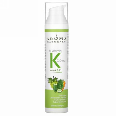 Aroma Naturals, アメージングK、 A & Cビタミンクリーム、 3.3オンス (94 g)