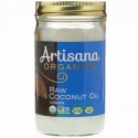 Artisana, オーガニックス、生ココナッツオイル、バージン、14 液量オンス (414 g)