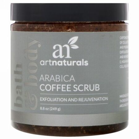 Artnaturals, アラビカコーヒースクラブ、8.8 oz (249 g) (Discontinued Item)