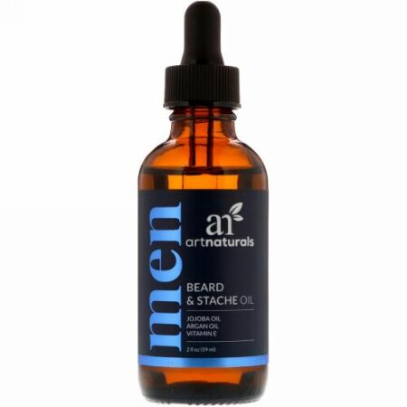 Artnaturals, 顎髭・口髭用オイル、2 fl oz (59 ml)
