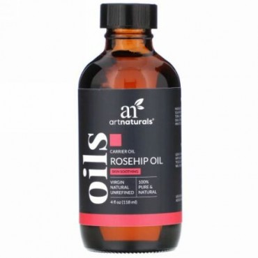 Artnaturals, キャリアオイル、ローズヒップ、4 fl oz (118 ml)