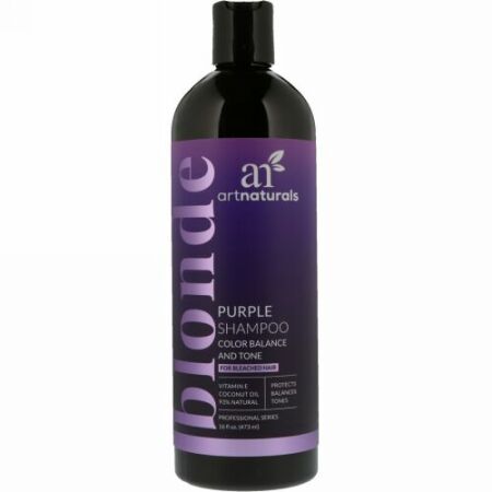 Artnaturals, パープルシャンプー、カラーのバランスと色合い、16 fl oz (473 ml)