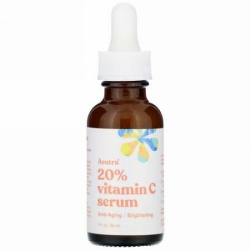 Asutra, 20% Vitamin C Serum, 1 fl oz (30 ml)