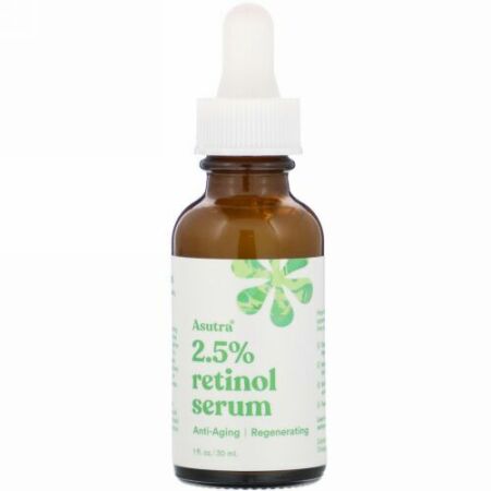 Asutra, 2.5% Retinol Serum, 1 fl oz (30 ml)