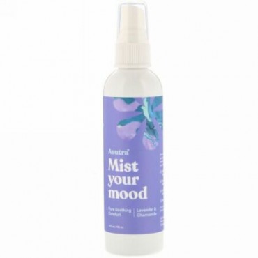 Asutra, ミストユアムード、ピュアスージングコンフォート、ラベンダー＆カモミール、4 fl oz (118 ml)