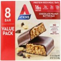 Atkins, Chocolate Peanut Butter Bar, 8 Bars, 2.12 oz (60 g)