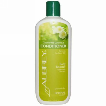 Aubrey Organics, ボリューム化コンディショナー, 標準, 豪華なカモミール, 11液量オンス (325 ml)