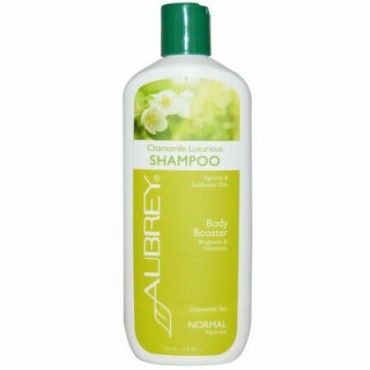 Aubrey Organics, カモミール･ラグジュアリー･シャンプー･ボディブースター･ノーマルヘア用, 11 fl oz (325 ml) (Discontinued Item)