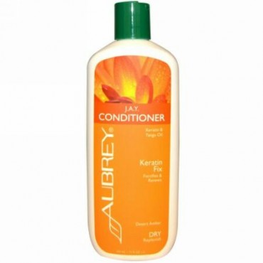 Aubrey Organics, J.A.Y. Conditioner, Dry Hair, Citrus Clove, 11 fl oz (325 ml) (Discontinued Item)