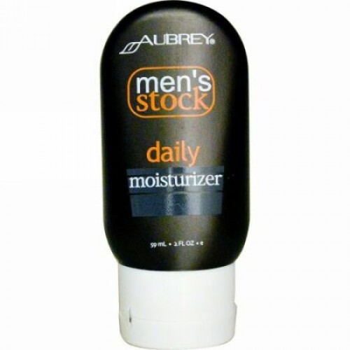 Aubrey Organics, メンズストック, デイリー・モイスチャライザー, 2 液量オンス (59 ml) (Discontinued Item)