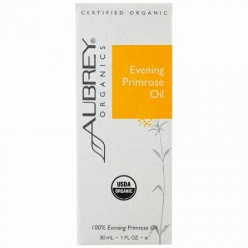 Aubrey Organics, オーガニック、月見草オイル、1 液量オンス (30 ml) (Discontinued Item)