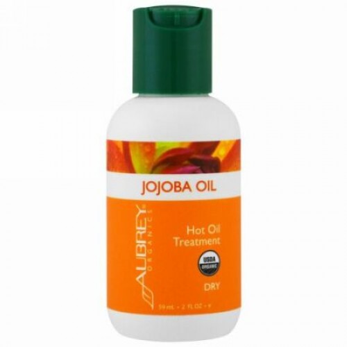 Aubrey Organics, Organic Jojoba Oil, 2 fl oz (59 ml) (Discontinued Item)