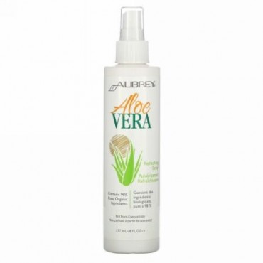 Aubrey Organics, リフレッシュスプレー, アロエベラ, 8液量オンス (237 ml)