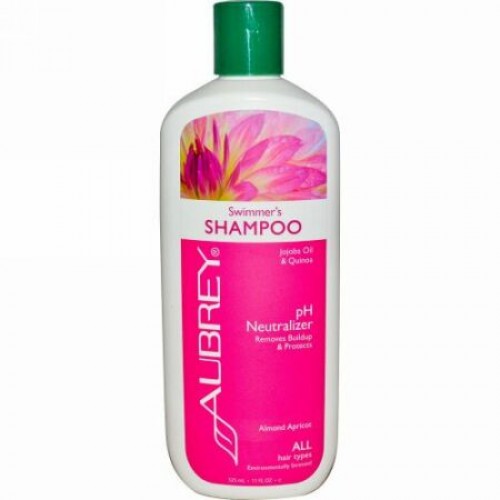 Aubrey Organics, スイマーズシャンプー、 pH中和剤、 全ての髪用、 11液量オンス (325 ml) (Discontinued Item)