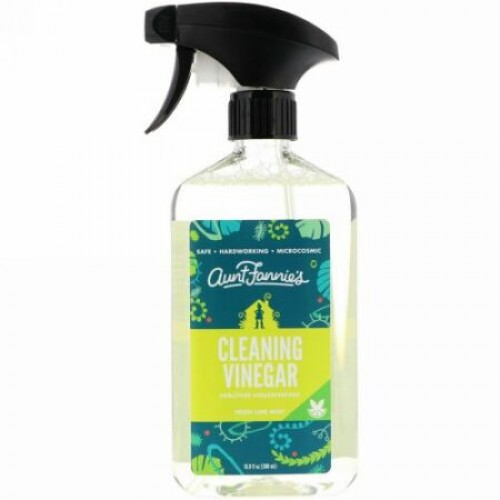 Aunt Fannie's, Cleaning Vinegar, Fresh Lime Mint, 16.9 fl oz (500 ml) (Discontinued Item)
