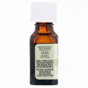 Aura Cacia, 100% 純エッセンシャルオイル、ベルガモット、0.5 液量オンス (15 ml)