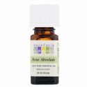 Aura Cacia, 100% ピュアエッセンシャルオイル、ローズアブソリュート、.125 fl oz (3.7 ml)