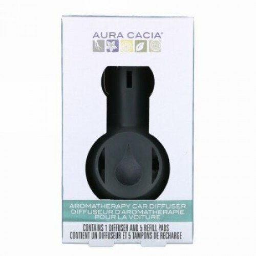 Aura Cacia, アロマテラピー車用ディフューザー、 ディフューザー1個