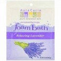Aura Cacia, アロマセラピー フォーム・バス, リラックスする ラベンダー, 2.5 オンス (70.9 g) (Discontinued Item)