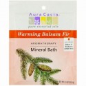 Aura Cacia, アロマセラピー ミネラルバス、 ウォーミングベルサムファー、 2.5 oz (70.9 g)