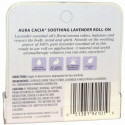 Aura Cacia, アロマテラピーロールオン、スムージングラベンダー、0.31液量オンス (9.2 ml) (Discontinued Item)