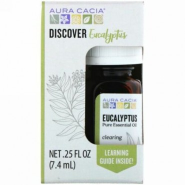 Aura Cacia, Discover Eucalyptus .25 fl oz (7.4 ml)