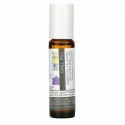 Aura Cacia, エッセンシャルオイルブレンド、リラックスロールオン、チルピル、.31液量オンス (9.2 ml)