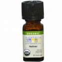 Aura Cacia, オーガニック、ヴェチバー、 .25 fl oz (7.4 ml) (Discontinued Item)