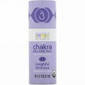 Aura Cacia, オーガニック・チャクラバランス・アロマセラピー・ロールオン、インサイトフル・サードアイ、0.31 液体オンス（9.2 ml） (Discontinued Item)