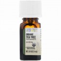 Aura Cacia, Organic、Tea Tree、0.25 fl oz (7.4 ml)